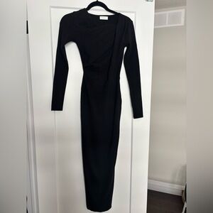 Meshki | Dresses | Meshki Liana Long Sleeve Knit Mini Dress Nwot | Poshmark